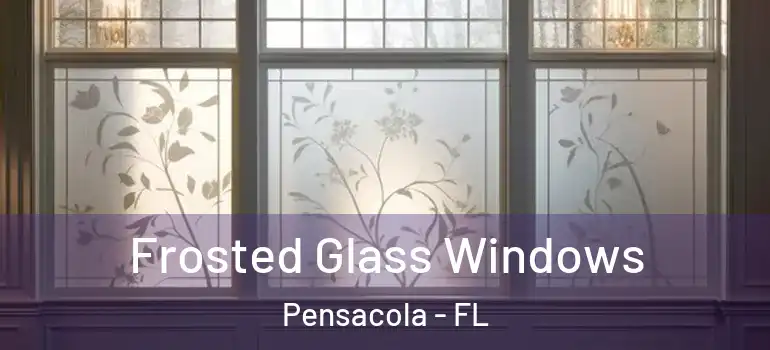  Frosted Glass Windows Pensacola - FL