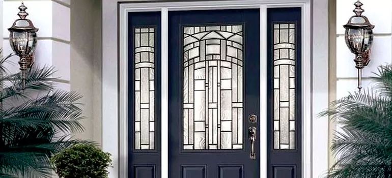 Stained Glass Door Panels in Pensacola, FL