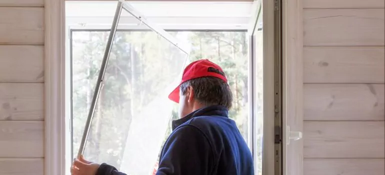 Expandable Window Screen Installation in Pensacola, FL