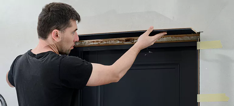 Wood Door Hole Repair in Pensacola, FL